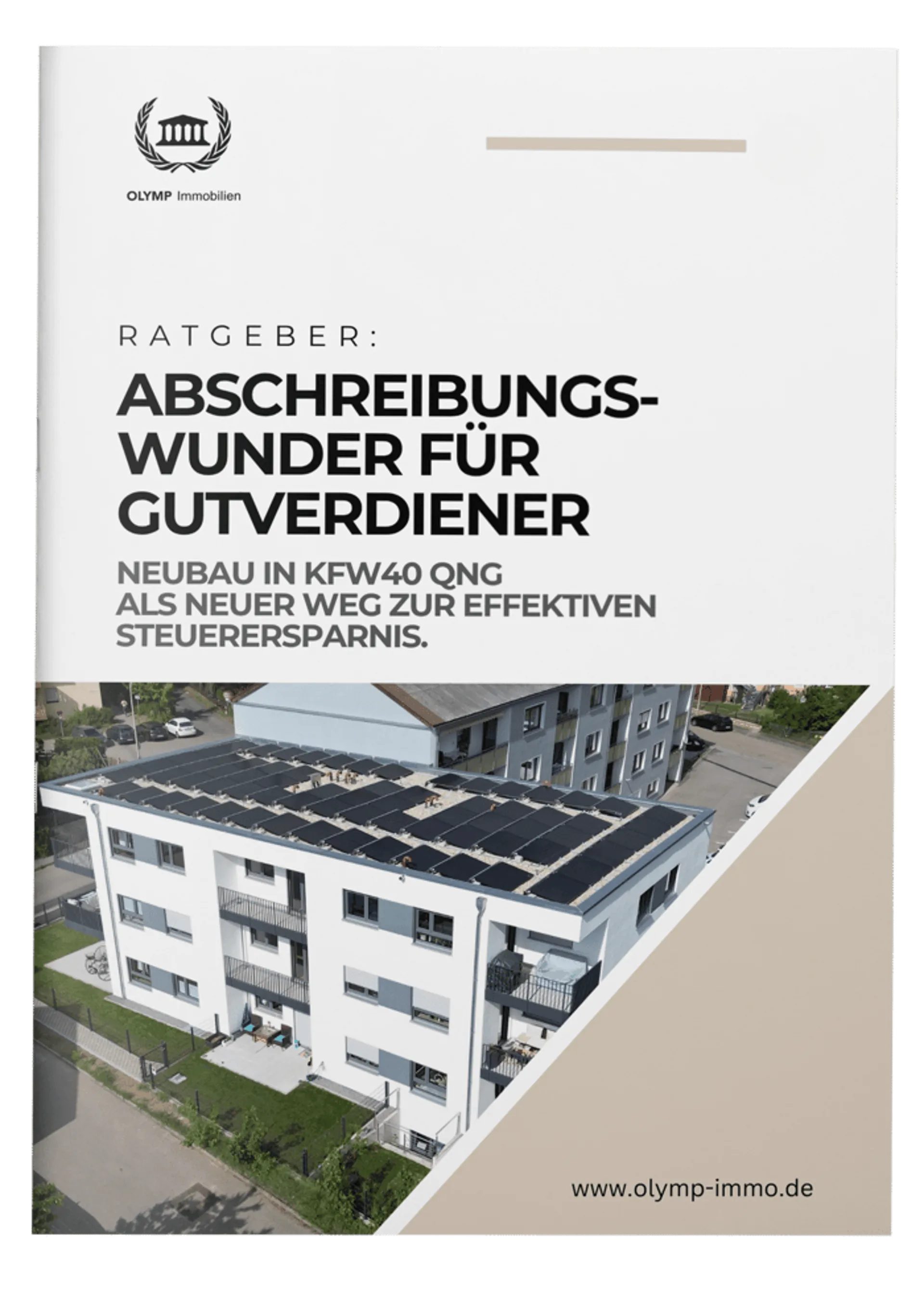 Ratgeber: Abschreibungswunder für Gutverdiener – Neubau KfW40 QNG